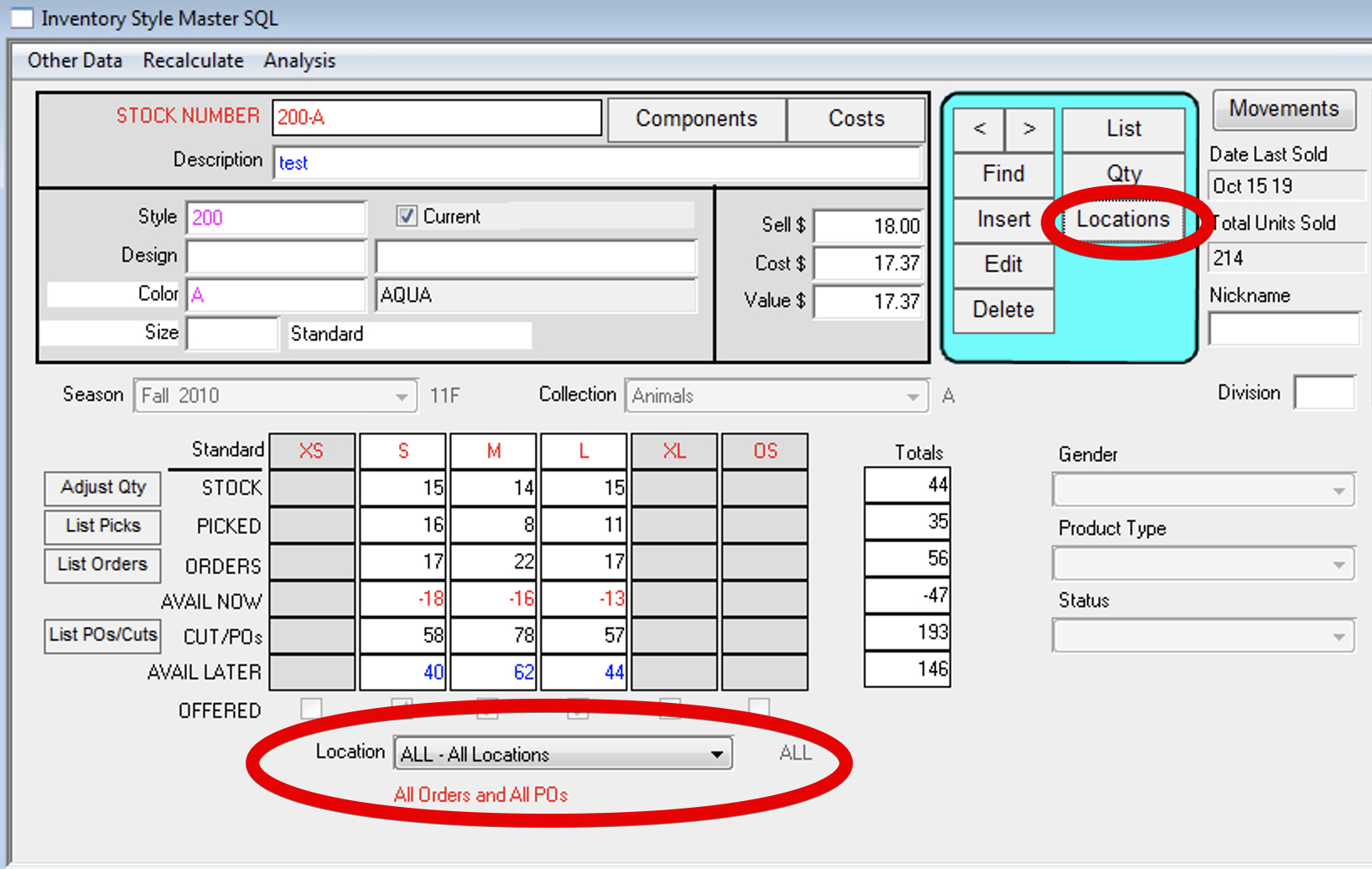 Perfectfit User Guide Inventory Locations Overview Perfectfit User Guide